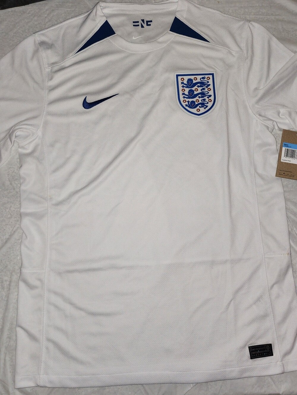 Nike England 2023 Home Stadium Jersey